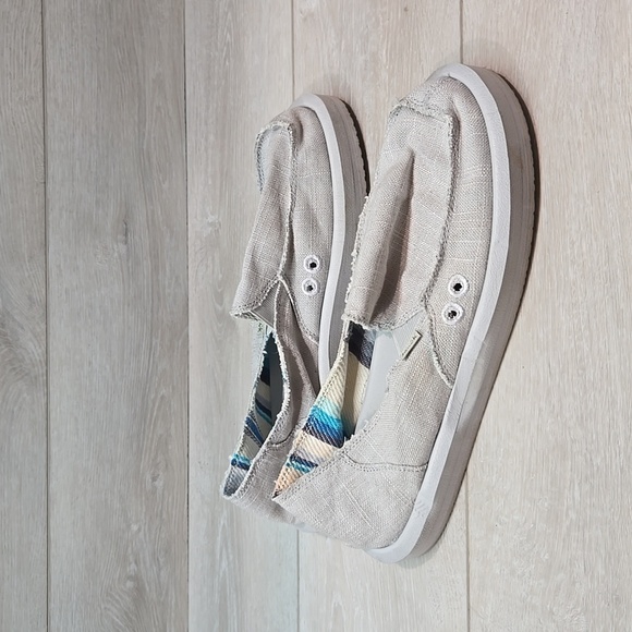 Sanuk Women Donna soft Top hemn Loafer Slip on shoes sz 11 - Picture 2 of 9